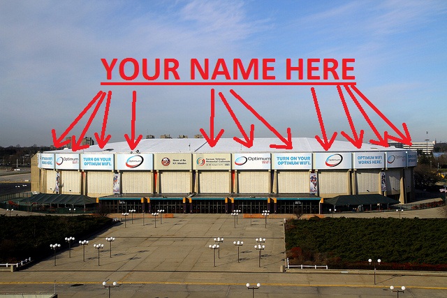 your name here coliseum